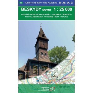 Beskydy - sever 1:25 000 / 97 Turistické mapy pro každého