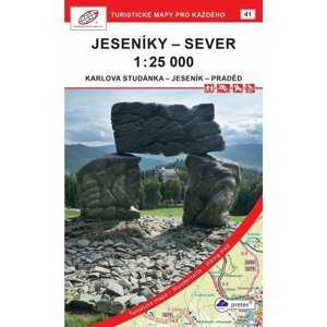 Jeseníky - sever 1:25 000 / 41 Turistické mapy pro každého