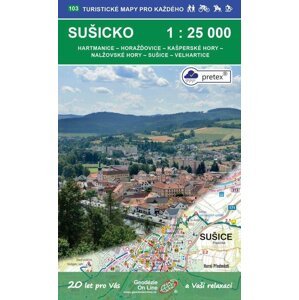 Sušicko 1:25 000 / 103 Turistické mapy pro každého