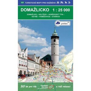 Domažlicko 1:25 000 / 101 Turistické mapy pro každého