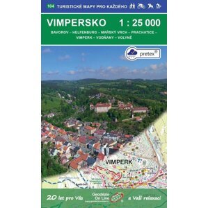 Vimpersko 1:25 000 / 104 Turistické mapy pro každého