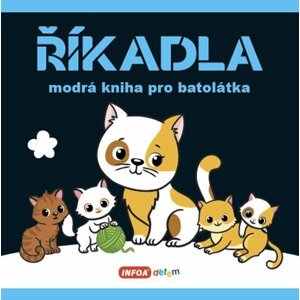 Říkadla - modrá kniha pro batolátka