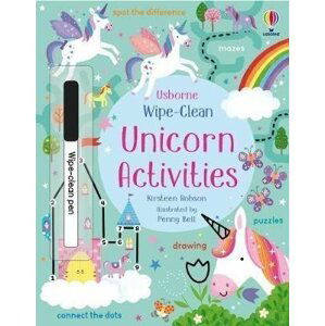 Wipe-Clean Unicorn Activities - Kirsteen Robson