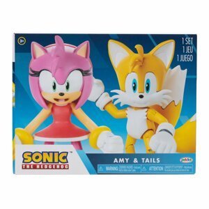 Figurky Sonic 2 ks  Amy + Tails 10 cm - Tempus
