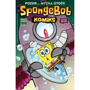 SpongeBob komiks 4/2022 - Pozor... myčka útočí! - autorů kolektiv