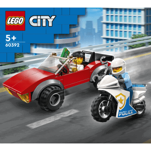 LEGO® City 60392 Honička auta s policejní motorkou - LEGO® City