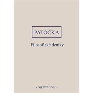 Filosofické deníky - Jan Patočka