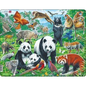 Puzzle Čínská divoká příroda