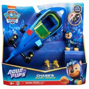 Tlapková patrola Aqua vozidla s figurkou Chase - Spin Master Tlapková patrola