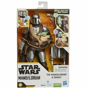 Star Wars Galactic action figurka Mandalorian a Grogu - Hasbro Star Wars