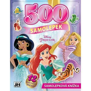 Velká samolepková knížka 500 Disney Princezny