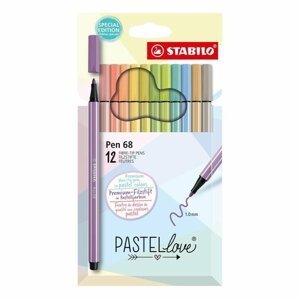 STABILO Pastellove Pen 68 - 12 ks
