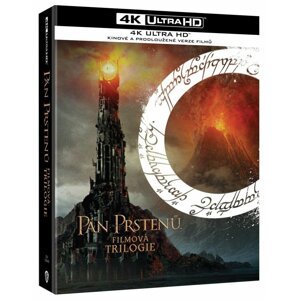 Pán prstenů filmová trilogie: Prodloužená a kinová verze (9x 4K Ultra HD + Blu-ray)