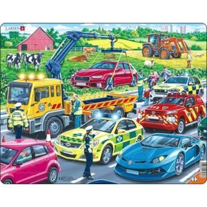 Puzzle Záchranářská auta