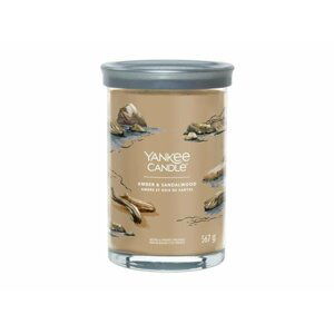 YANKEE CANDLE Amber & Sandalwood svíčka 567g / 2 knoty (Signature tumbler velký )