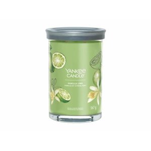 YANKEE CANDLE Vanilla Lime svíčka 567g / 2 knoty (Signature tumbler velký )