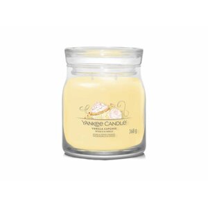 YANKEE CANDLE Vanilla Cupcake svíčka 368g / 2 knoty (Signature střední)