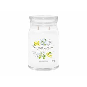 YANKEE CANDLE Midnight Jasmine svíčka 567g / 2 knoty (Signature velký)