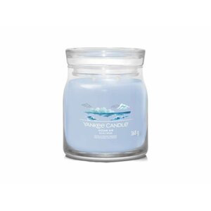 YANKEE CANDLE Ocean Air svíčka 368g / 2 knoty (Signature střední)