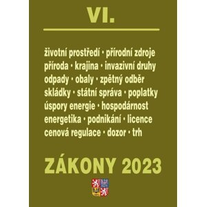 Zákony VI 2023 – Životní prostředí, Odpady, Obaly, Energie