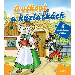 O vlkovi a kůzlátkách - 5 skládaček puzzle