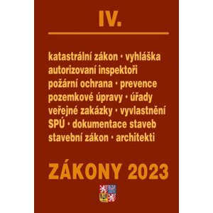 Zákony IV/2023 - Stavebnictví, půda