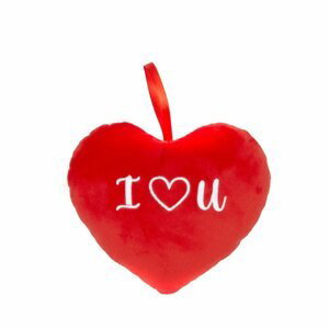 Plyšové Valentinské srdce 22 cm - Alltoys