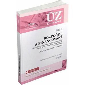 ÚZ č. 1526 - Rozpočet a financování územních samosprávných celků, organizačních složek státu, příspěvkových organizací a dalších institucí, 2023