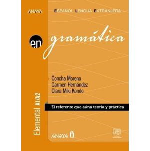 Gramática Elemental A1/A2 - Concha Moreno