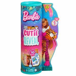 Barbie cutie reveal Barbie džungle - tygr - Mattel Barbie