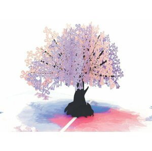 3D přání Kvetoucí Sakura