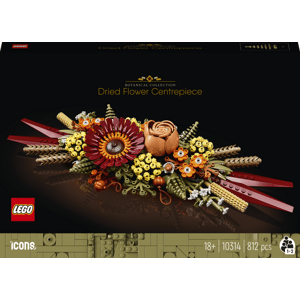 LEGO® Icons 10314 Dekorace ze sušených květů - LEGO® Icons