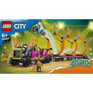 LEGO® City 60357 Tahač s ohnivými kruhy - LEGO® City