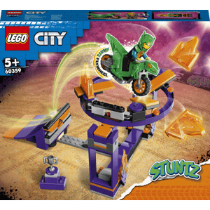 LEGO® City 60359 Kaskadérská výzva s rampou a obručí - LEGO® City