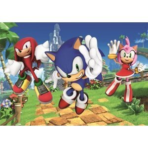 Puzzle Sonic 104 dílků - Clementoni
