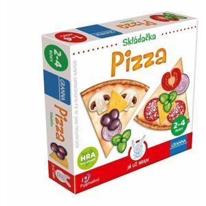 Skládačka Pizza - Hra bez plastů
