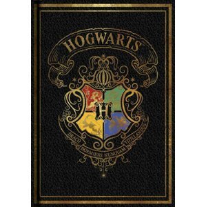 Harry Potter Zápisník - Colourful černý - EPEE Merch - Bluesky