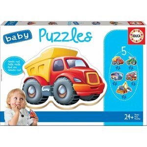 Trefl Puzzle Baby Vozidla 5v1 (3-5 dílků)