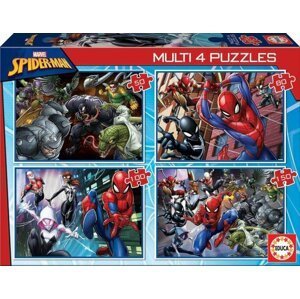 Puzzle Spiderman 4v1 (50,80,100,150 dílků)