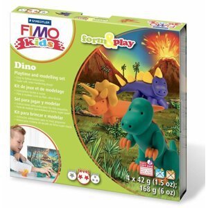 FIMO sada kids Form & Play - Dinosauři