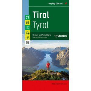 Tyrolsko 1:150 000 / automapa