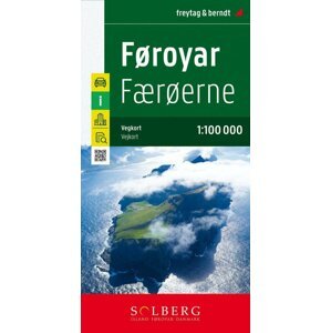 Faerské ostrovy-Foroyar 1:100 000 / automapa