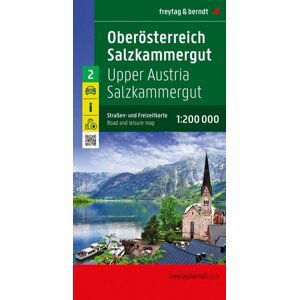 Horní Rakousko-Salzkammergut 1:200 000 / automapa