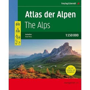 Atlas der Alpen 1:150 000 Autoatlas