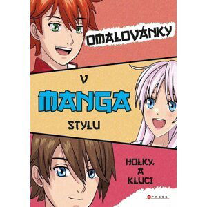 Omalovánky v manga stylu - Holky a kluci - Kolektiv