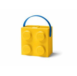 LEGO box s rukojetí - žlutá