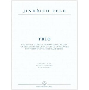 Trio pro housle (flétnu), violoncello a klavír - Jindřich Feld