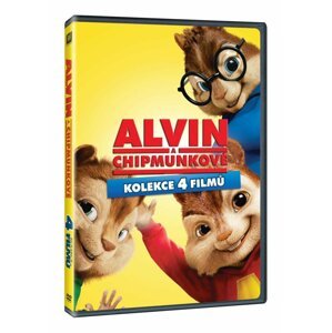 Alvin a Chipmunkové kolekce 1.-4. (4DVD)