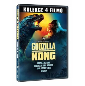 Godzilla a Kong kolekce (4DVD)