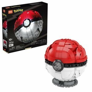 Pokémon Mega Construx - svítící Jumbo Poké Ball 13 cm
